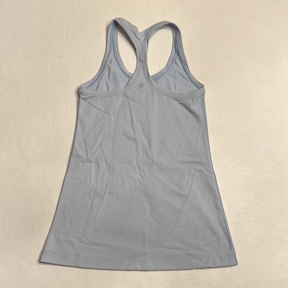Lululemon Cool Racerback Tank II Baby Blue - Picture 2 of 4